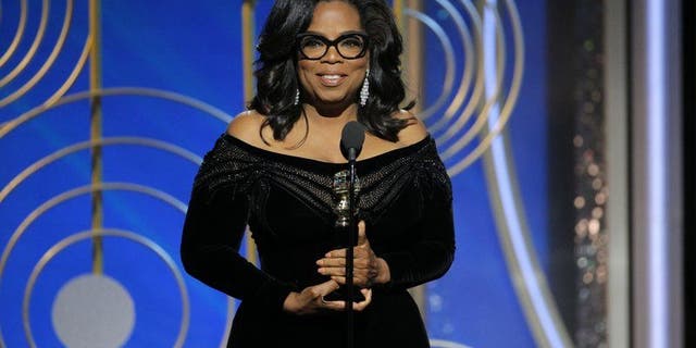 Oprah Winfrey speaks after accepting the Cecil B. Demille Award at the 75th Golden Globe Awards in Beverly Hills, California, U.S. January 7, 2018.