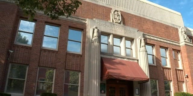 At least a dozen deputies are under an internal investigation over an alleged nude photo shoot last month inside an Oregon courthouse.
