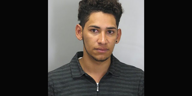 Orlen Nunez is also accused of stealing a car.