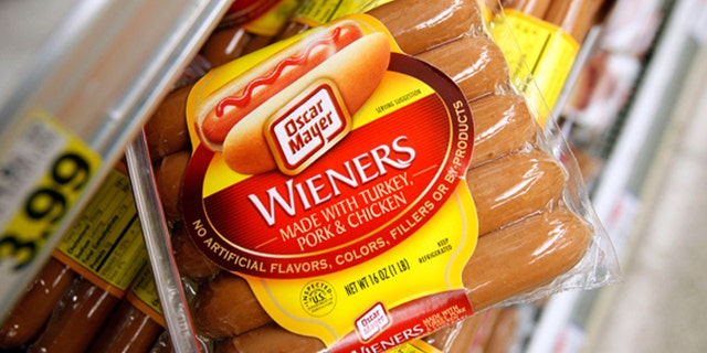Kraft Foods is recalling 96,000 pounds of its Oscar Mayer wieners because they may mistakenly contain cheese.