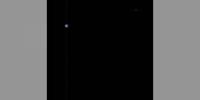 Asteroid-bound spacecraft snaps color pic of Earth and Moon | Fox News