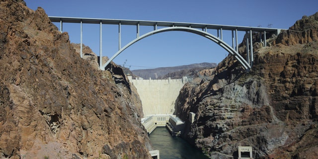The Hoover Dam in 2012.