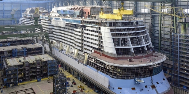 The Ovation of the Seas will launch April 2016.