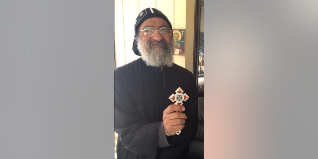 Father Mosa of the Saint Antony Eastern Orthodox Coptic Monastery, Calif.