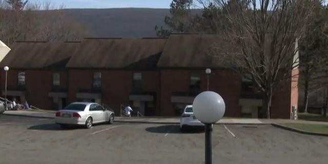 The apartment complex where police say the teen confessed.