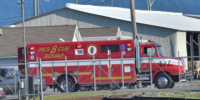 A small explosion Thursday in a vehicle shop at the Army depot injured at least four workers, three of them seriously, officials said..