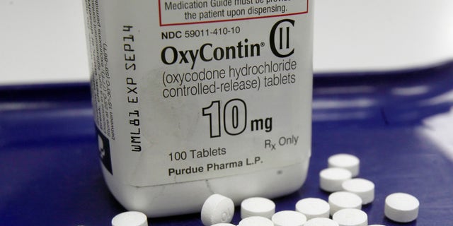 Feb. 19, 2013 – FILE photo of OxyContin pills at a pharmacy in Montpelier, Vt. (AP)