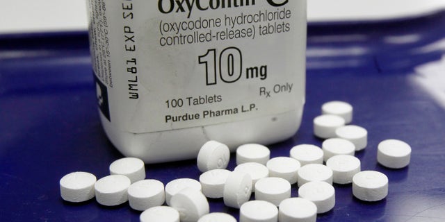 Feb. 19, 2013 – FILE photo of OxyContin pills at a pharmacy in Montpelier, Vt. (AP)
