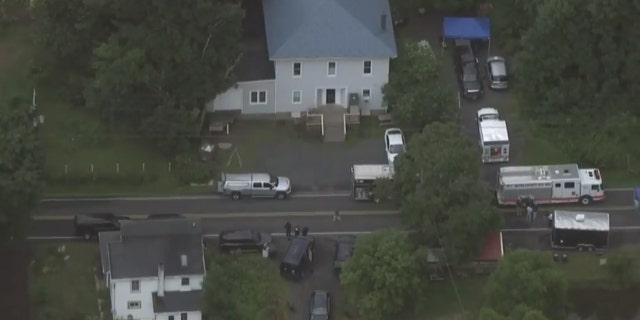 Authorities said an 'active investigation" was underway in the area of Brick Tavern Road in Milford Township, Pa.