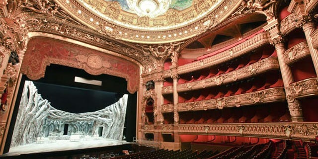 The Paris Opera's Palais Garnier theater inspired the novel "The Phantom of the Opera" when a mysterious apartment (and, by some accounts, a male corpse) was discovered during renovations.