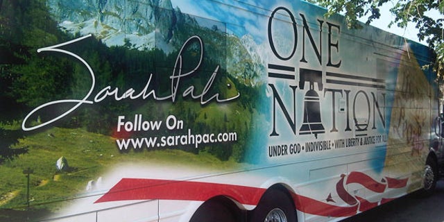 FILE: Sarah Palin launched the "One Nation" bus tour on May 29, fueling speculation of a possible presidential bid.