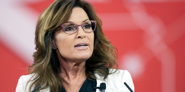 February 26, 2015: Former Alaska Governor Sarah Palin speaks at the Conservative Political Action Conference (CPAC) in National Harbor, Maryland (AP)
