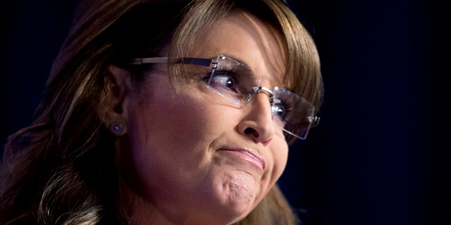 Sept. 26, 2014: Former Alaska Gov. Sarah Palin and vice presidential candidate speaks at the 2014 Values Voter Summit in Washington