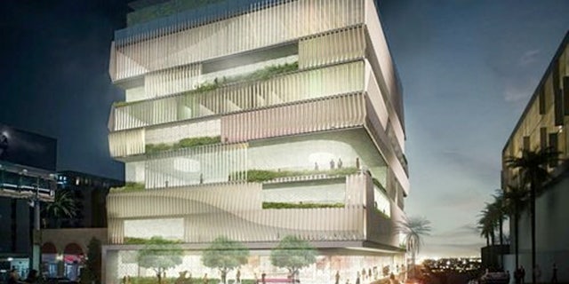 The L.A. Art Club will feature a private rooftop pool and terrace, a restaurant, helipad and more.