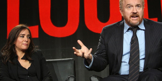 FX said the network is done with Louis C.K. (right) for good, even when it comes to the show “Better Things,” which he co-created with Pamela Adlon (left).