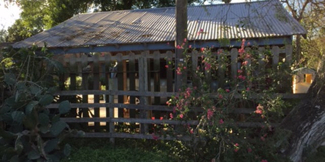 Pamela Taylor's house in Brownsville, Texas.