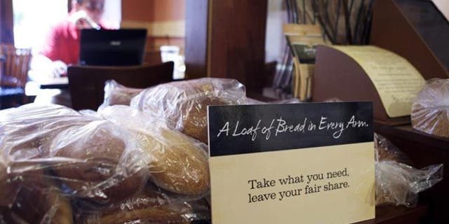Panera Bread restaurant allows customers to pay what they want.