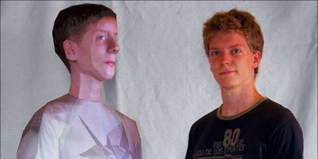 A young German guy has a detailed Instructable online this week that explains how you can make a 3-D paper clone of yourself.