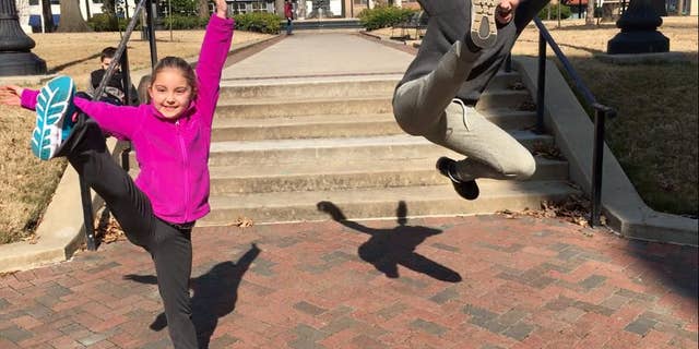 Parker Monhollon, 8, was diagnosed with diffuse intrinsic pontine glioma (DIPG)