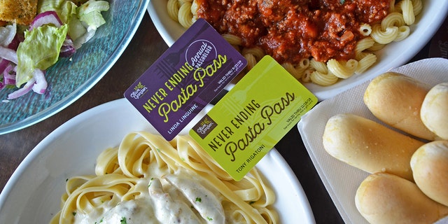 Olive Garden's Never Ending Pasta Passes are back, along with brand-new
