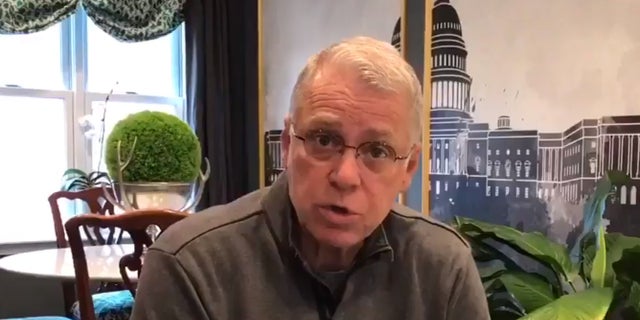 Pastor Mike Hayes giving a disaster relief update on Twitter in the aftermath of Hurricane Harvey.