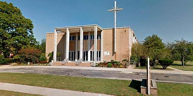 Our Lady of Mount Carmel Church in North Patchogue is seen above.