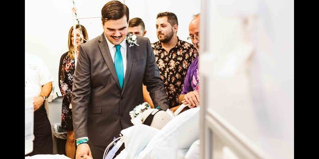 They were set to marry on Sept. 4, but had moved up the wedding after doctors said Marino may not live through the night.