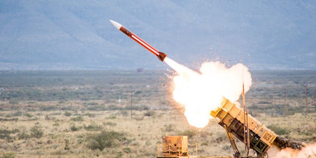 Patriot missile file photo. (Raytheon Company)