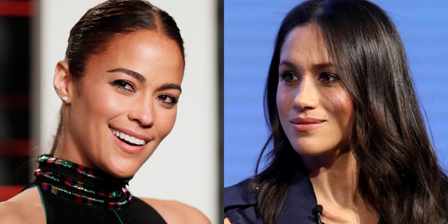 Actress Paula Patton revealed that Meghan Markle helped her make her 2005 wedding invitations.