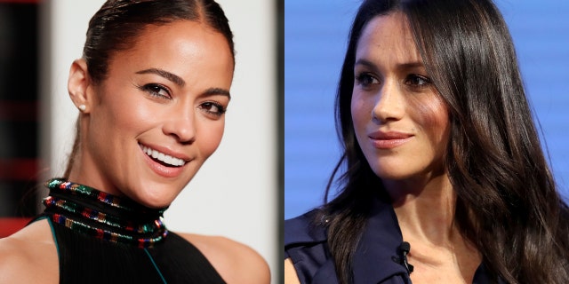 Actress Paula Patton revealed that Meghan Markle helped her make her 2005 wedding invitations.