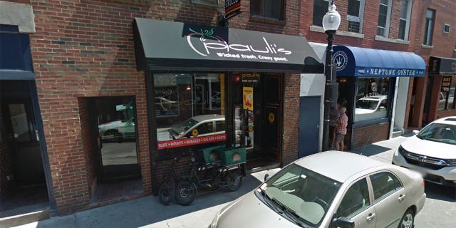 “Nothing says ‘I love you’ quite like Boston’s best burger topped with a princess cut ring," Pauli's writes in a press release.
