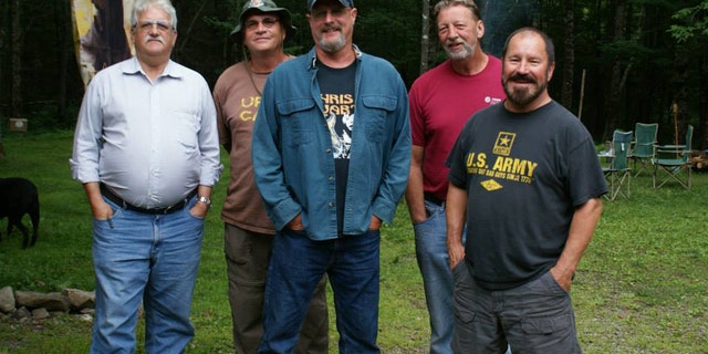 Paul Laird, far right, is pictured here in an undated photo with fellow veterans, including Jeffrey Dean, center.