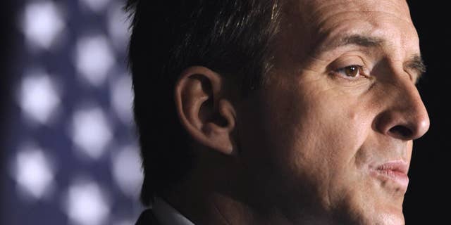 Republican presidential hopeful, former Minnesota Gov. Tim Pawlenty delivers a policy address at the University of Chicago Harris School of Public Policy in Chicago, Tuesday, June 7, 2011. (AP Photo/Paul Beaty)