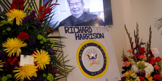 Richard 'Old Man' Harrison of 'Pawn Stars' was laid to rest on Sunday.