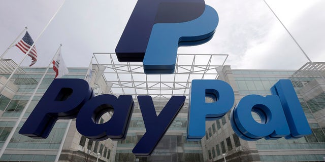 March 10, 2015: Signage outside PayPal's headquarters in San Jose, Calif.