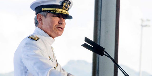 Adm. Harry Harris, seen here in 2016, warned Congress that American missile technology had fallen so far behind China that the United States may not be able to win a future war against Beijing.
