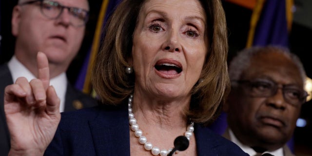 FILE: House Minority Leader Nancy Pelosi addresses the media last week. She has been criticized over her recent comment on immigration.