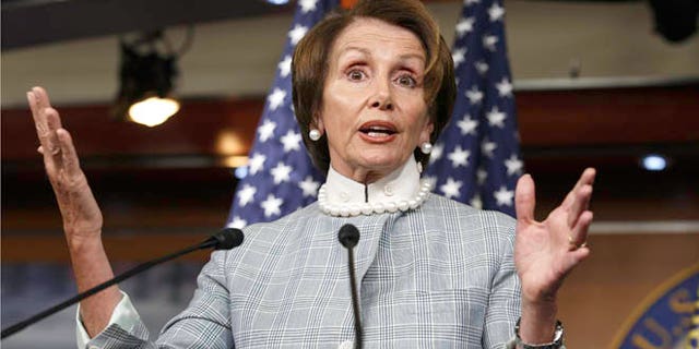 June 12, 2014: House Minority Leader Nancy Pelosi speaks on Capitol Hill.