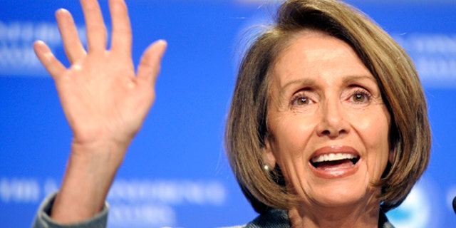 Wednesday: Speaker Nancy Pelosi waves to the crowd at the U.S. Conference on Mayors Wednesday. On Thursday, she waved off House passage of the Senate's health insurance reform bill. (AP)