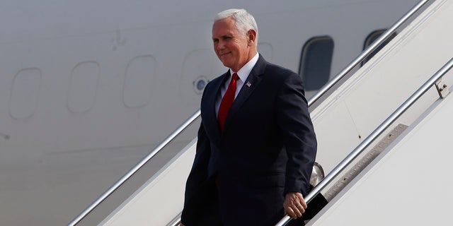 Vice President Mike Pence on Thursday called for Special Counsel Robert Mueller to finish his probe into the Trump campaign’s relationship with Russia during the 2016 election, saying he should do so "in the interest of the country."