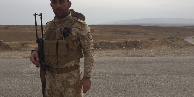 Peshmerga forces in the fight against ISIS