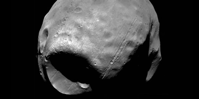 The Martian moon Phobos.