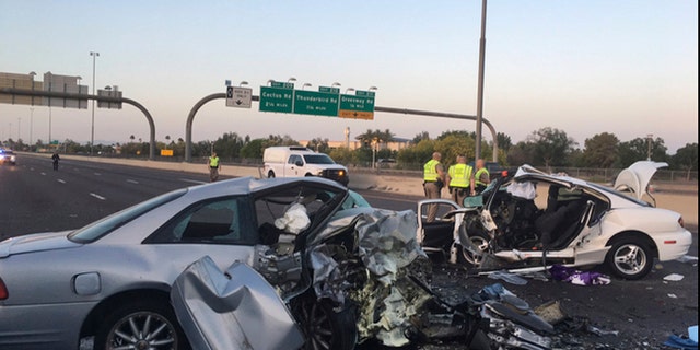 crash students university kills arizona phoenix wrong way fatal says were car accident killed foxnews friday two