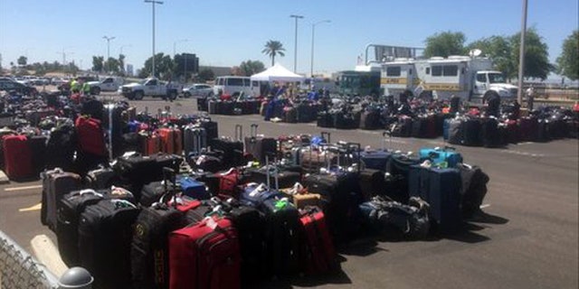 May 12, 2016: A bag-screening issue caused more than 3,000 bags checked bags to miss their outbound flights in Phoenix.
