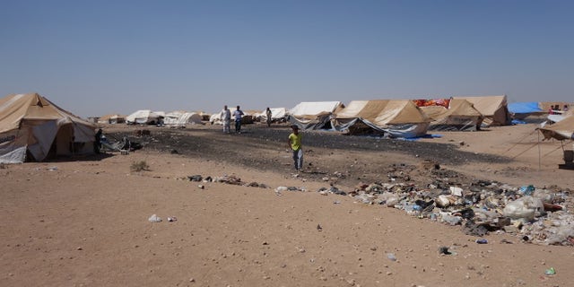 Arisha Camp, Syria. Dire conditions for those fleeing ISIS.