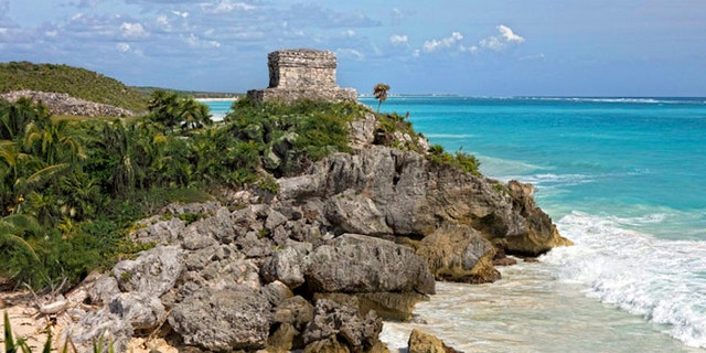 Tulum, Mexico, was an ancient Mayan fortress city that rose to power toward the end of the Classic period.