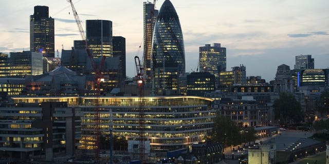 A view of the City of London on May 30, 2012. Britain's Serious Fraud Office said on Tuesday that former UBS trader Tom Hayes had become the first person to be charged in its probe into the Libor rate-rigging scandal that has rocked the banking sector.