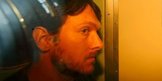 File picture shows teacher Jeremy Forrest arriving in a prison vehicle at Eastbourne Magistrates' Court, on October 11, 2012. Forrest was on Friday sentenced to five years and a half years in jail for abducting and having sex with a 15-year-old pupil, nine months after they fled to France and sparked an international manhunt.