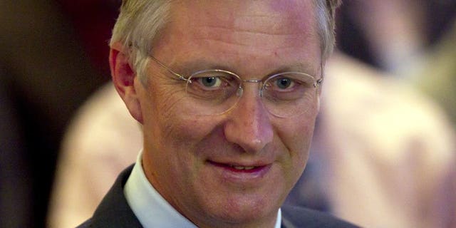 Belgium's Prince Philippe arrives for a meeting in Antwerp, on July 4, 2013. Philippe said he is "well aware" of the responsibilities of his new role, looking tense during his first public appearance since the announcement of the abdication of his father Albert II.
