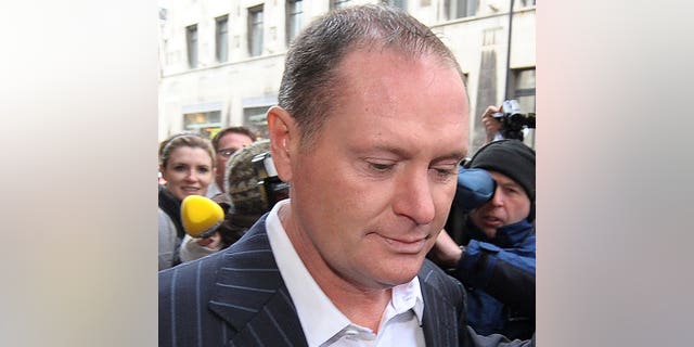 Former England footballer Paul Gascoigne leaves Newcastle Magistrates court in north-east England, on December 9, 2010. Gascoigne has been arrested on suspicion of a drunken assault at a railway station but was later released without charge, police said Friday.